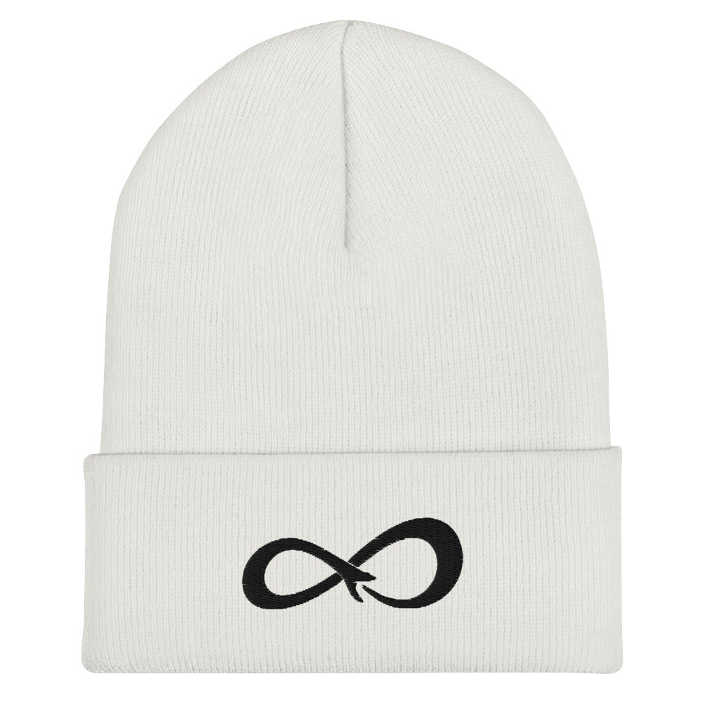 Infinity Ouroboros Cuffed Beanie